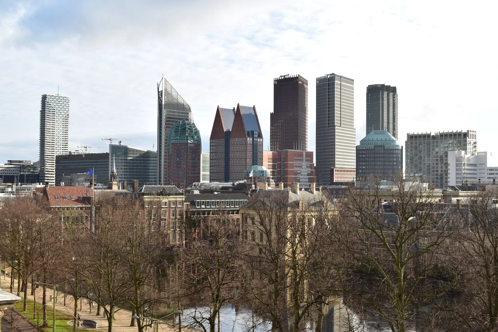 Skyline van Den Haag